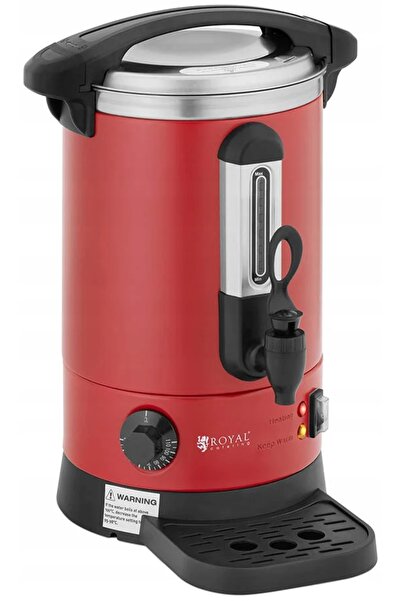 Royal Catering Încălzitor de apă cu pereți dubli Warnik cu scurgere 6.1 L 1500 W
