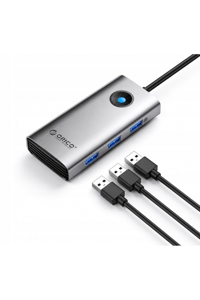 Orico Stație de andocare USB-C 6-în-1 - USB-C USB-A HDMI RJ45 PD 100 W 4K 30H...