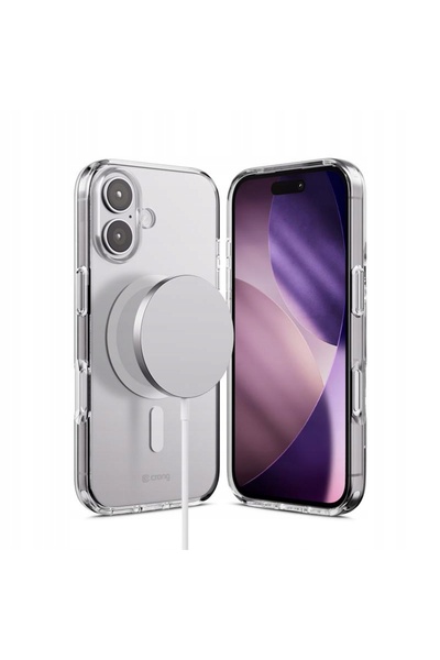 Crong Husă transparentă MAG pentru iPhone 17 MagSafe