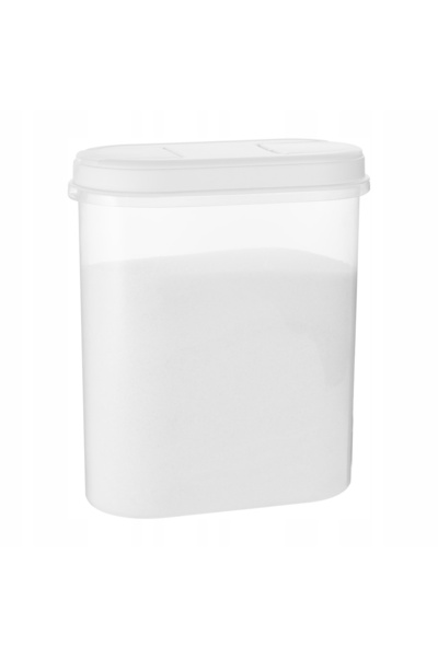 PLAST TEAM 6x Organizator dozator tip recipient pentru produse vrac, făină, z...