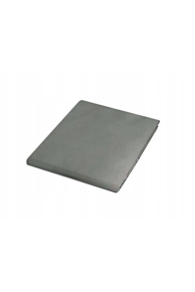 Darymex Cearșaf de pat din satin fără elastic 200x220 cenușiu 024