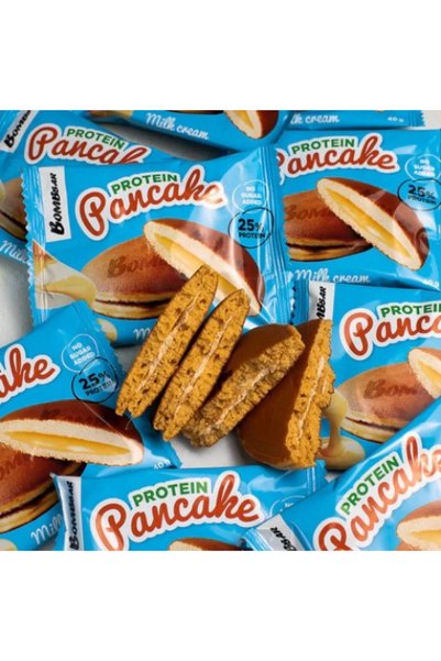 BOMBBAR Bact Bombbar Protein Pancake with Milk Cream 40g 10 Pcs