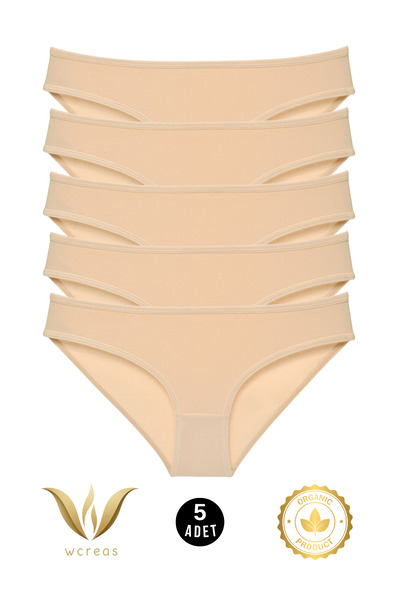 wcreas CHILOȚI BIKINI PENTRU FEMEI, CHILOȚI DIN BUMBAC CU TALIE NORMALĂ, DIN ...