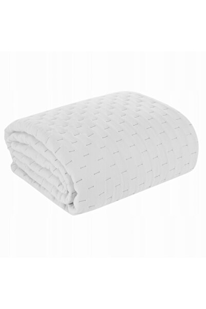 Eurofirany Cuvertură decorativă de pat 170x210 Libi 2 Alb