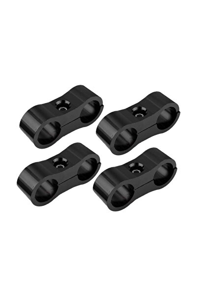 Generic Brand Set de 4 coliere de aluminiu pentru furtunuri auto, anodizate, ...