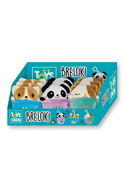 NO BRAND STNUX Brelocuri de pluș, animale în formă de cană, mix, 9 piese, dis...