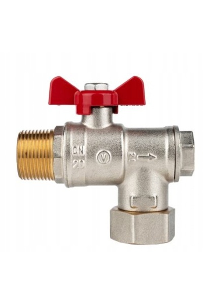VALVEX Robinet cu bilă cu acțiune la 3/4 " cu filtru și magnet DN20-PN25 z377