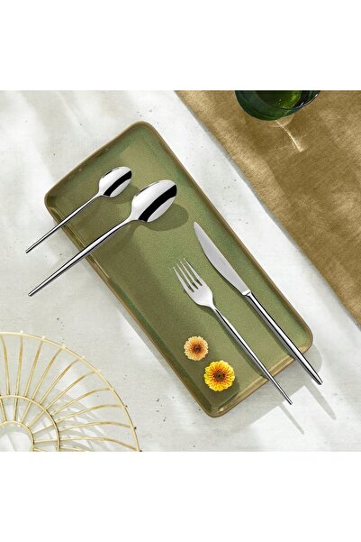 Amefa SET DE TACÂME SOPRANO 24 PIESE PENTRU 6 PERSONE, ELEGANT, OȚEL INOXIDAB...