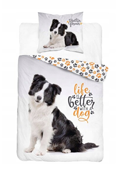 Detexpol Lenjerie de pat bumbac 140x200 Doggy 3862 A