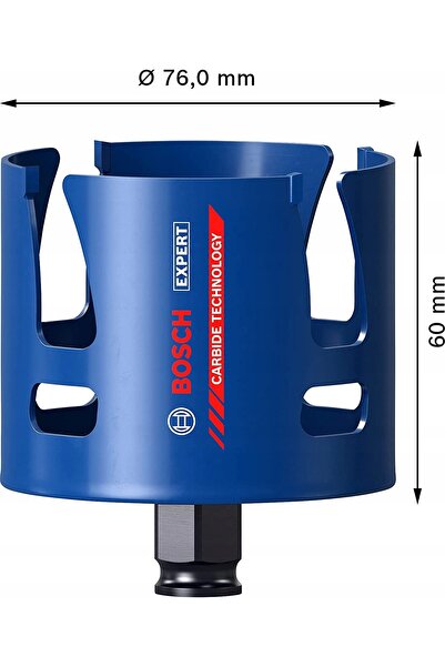 Bosch Otwornica EXPERT Material de Construcții 76mm