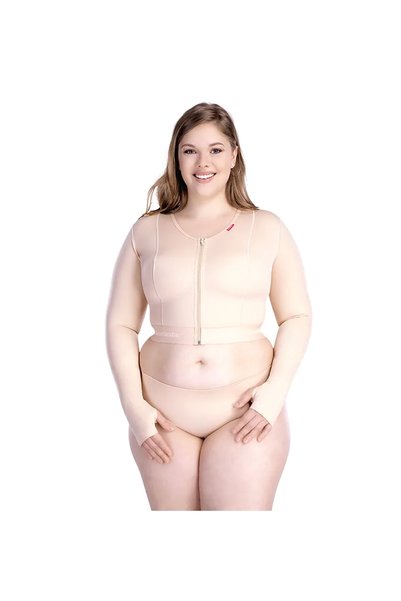 Lipoelastic ملابس ضاغطة ما بعد الجراحة من إم تي إف - مريحة وناعمة - لون طبيعي