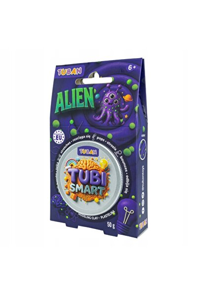 Tuban Plastilină Tubi Smart - Alien 50g