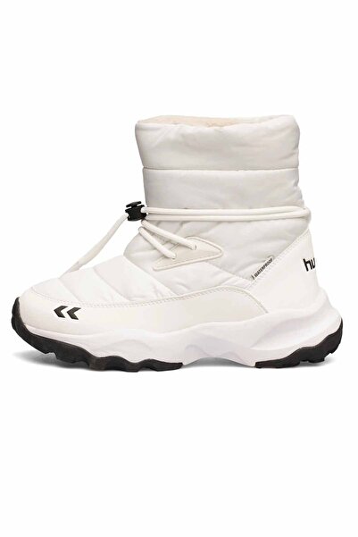 hummel Women's White Waterproof Winter Boots with Fur Lining Outdoor Shoes