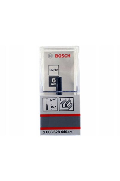 Bosch Freză de canelat pentru degete de 6mm, tijă de 6mm
