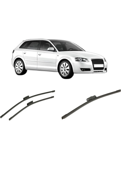 Bosch Комплект от 3 чистачки за AUDI A3 Sportback (8PA) 2004-2013, за предно ...
