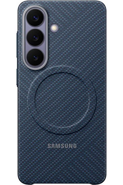 Samsung Husă pentru Galaxy S26 Carbon Magnet Case MagSafe - Albastru