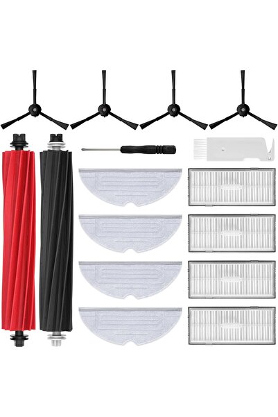 Noonedibs Kit accesorii Roborock S8/S8+/S8 Plus, 1 perie principală cu rolă, ...