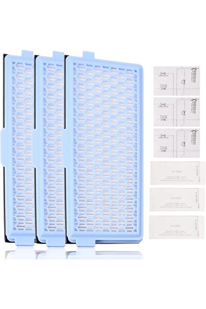 Noonedibs Pachet de 3 filtre pentru Miele, incl. 3 filtre Active AirClean și ...