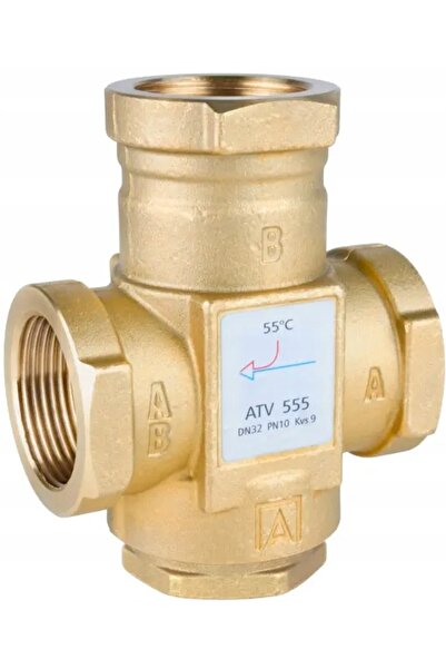 Afriso 55 robinet de control al temperaturii cu trei căi ° C 5/4 kvs9 termost...