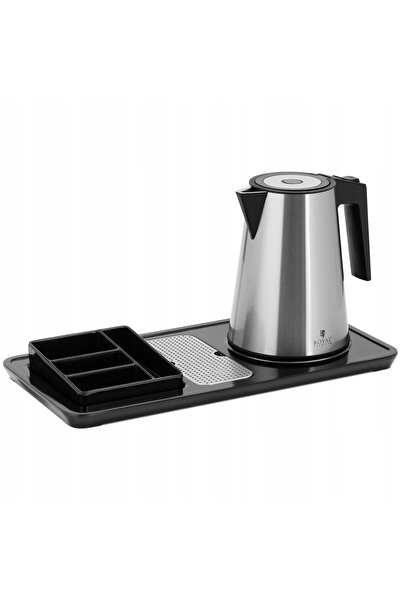 Royal Catering Set de bun venit pentru hotel: Fierbător electric cu tavă, 1.2...