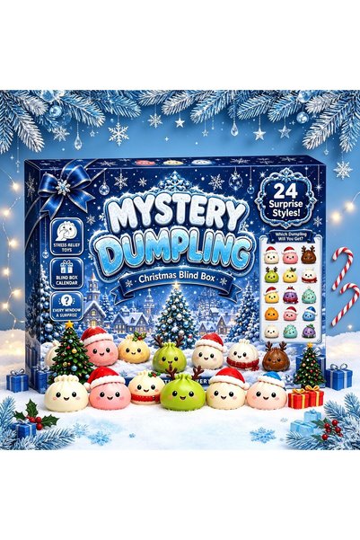 Generic Brand Calendar de Advent Squishy 2026, Minge senzorială antistres din...