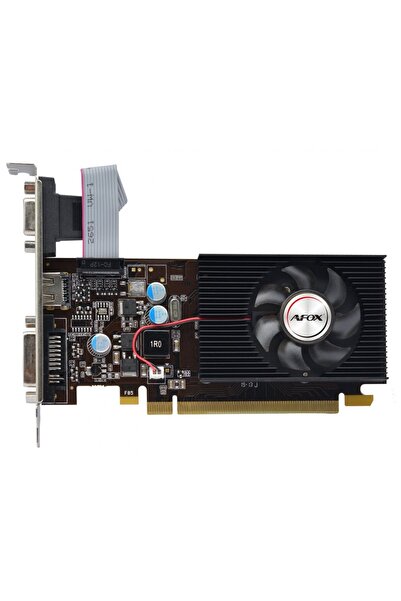 Afox Placă video - Geforce GT210 1GB DDR2 64Bit DVI HDMI VGA LP Fan V7