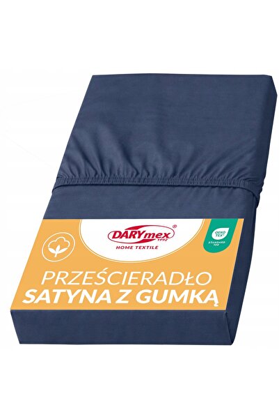 Darymex Cearșaf de pat din satin cu elastic 120x200 chabrowe 011