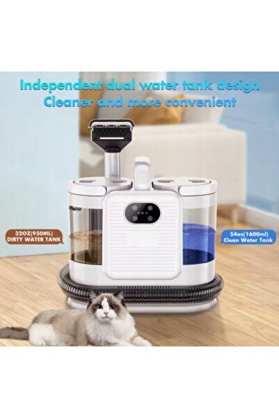 NO BRAND Aspirator cu aburi pentru păr de animale de companie OMESER V2 1650W...