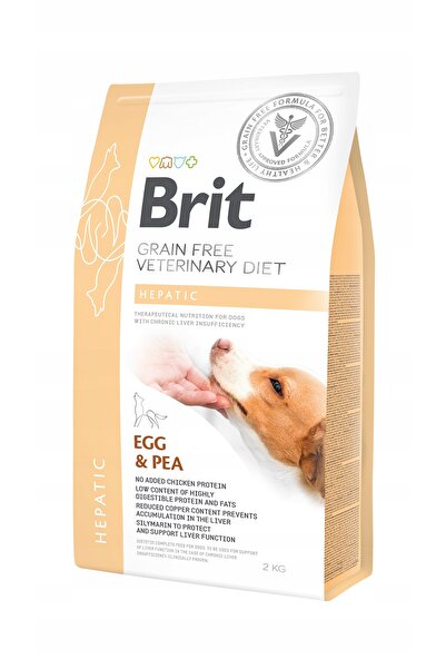 Brit Hrană pentru câini Veterinary Diets Fără cereale Hepatică 2 kg