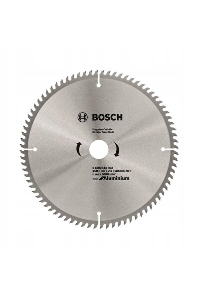 Bosch Pânză de ferăstrău circular pentru aluminiu 250mm 80 dinți