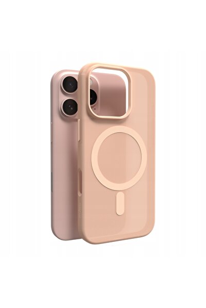 Puro Husă de silicon pentru iPhone 16 Pro Max Daylight MagSafe - Bej