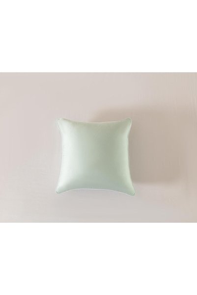 Karo Fata de perna din bambus, l24, verde salvie si alba, 50 x 60 cm, 100% ba...