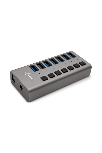 i-Tech Gear Hub USB 3.0 I-TEC cu încărcare, 7 porturi, 36W
