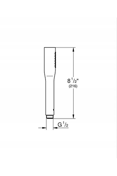 Grohe Cap de duș Euphoria Cosmopolitan Stick 27400GN0