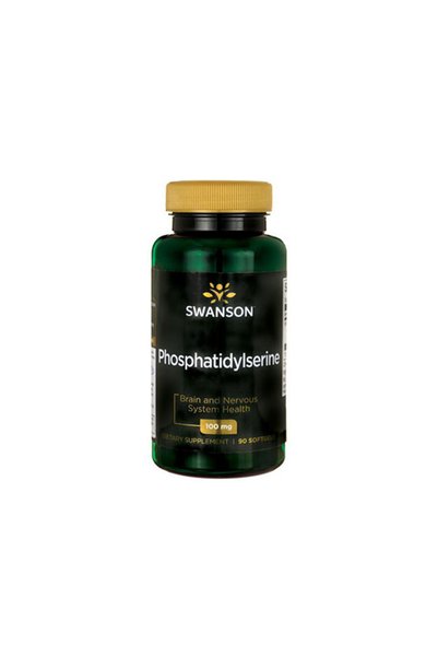 SWANSON Phosphatidylserine 100mg - Supliment din Plante, 90 capsule moi