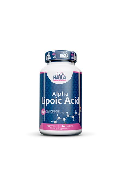 haya labs Acid Alfa Lipoic cu eliberare susținută 300mg - Supliment din plante