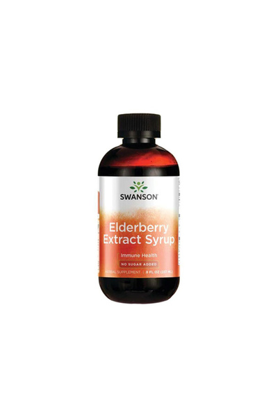 SWANSON Sirop cu extract de soc - Supliment din plante, 237 ml