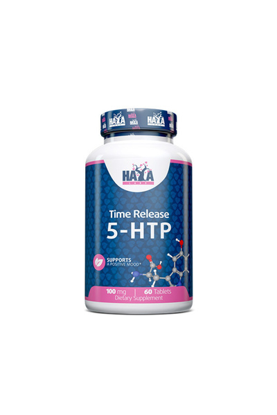haya labs 5-HTP cu eliberare în timp îndelungat 100 mg - Supliment din plante...