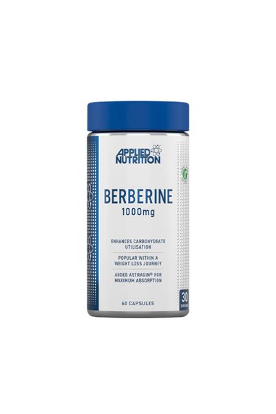 applied nutrition Berberine 1000mg - Supliment din Plante, 60 capsule