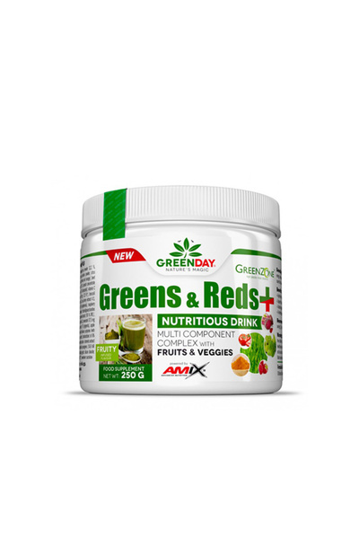 AMIX Verdețuri și Roșușuri+ - Supliment din Plante, 250 g