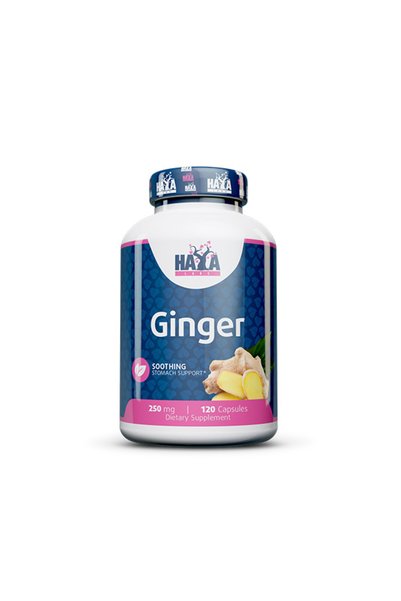 haya labs Ginger 250mg - Supliment din Plante, 120 capsule vegetale