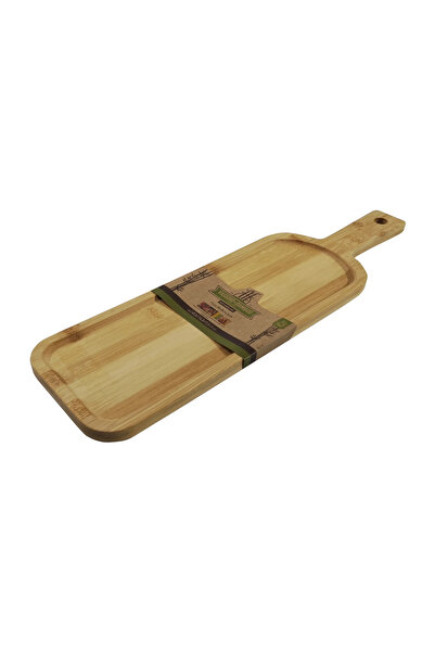 Target Home Πλατώ σερβιρίσματος Bamboo με χερούλι 14,5x49,5x1,5εκ. φυσικό