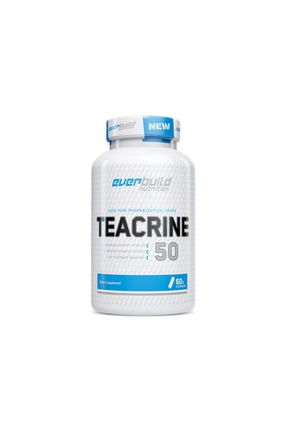 EverBuild Nutrition EVERBUILD Teacrine 50 mg - Supliment Alimentar, 60 capsule