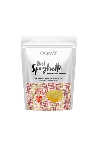 Ostrovit PHARMA / Spaghetti Dietetici + Morcov / Tăiței Konjac Keto-Friendly,...