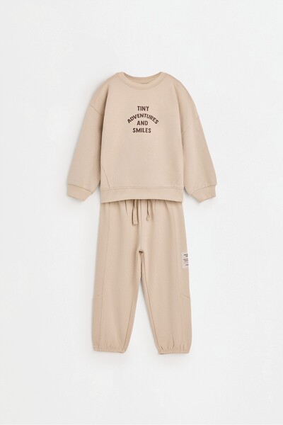 LEFTIES ERKEK ÇOCUK & BEBEK Desenli sweatshirt ve pantolon takımı