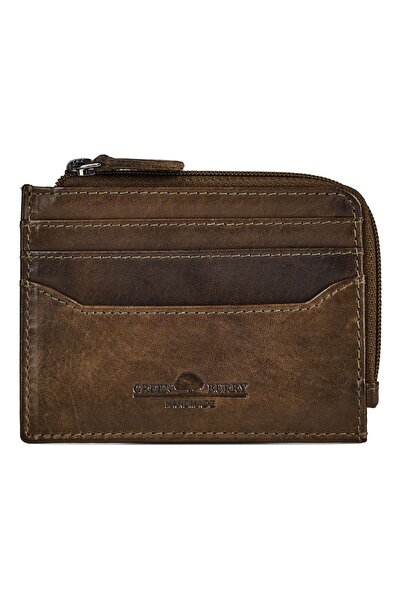 Greenburry Newport Kreditkartenetui RFID Schutz Leder 10.5 cm