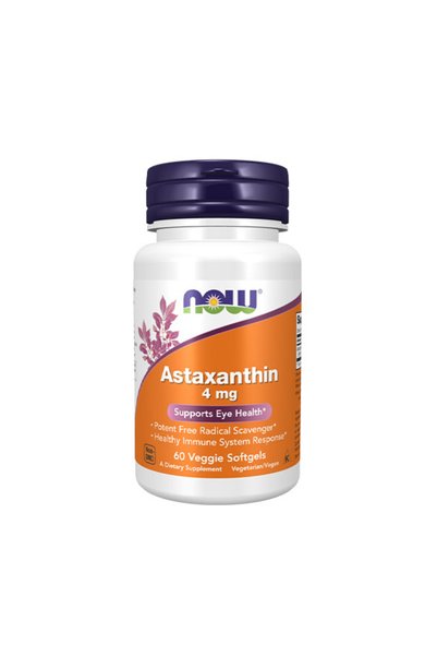 Now Astaxantină 4mg - Supliment din plante