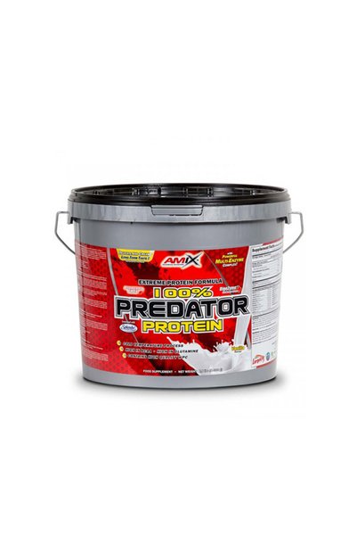 AMIX 100% Predator Protein - Proteină din Zer, Vanilla, 4 kg