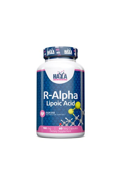 haya labs R-Alpha Lipoic Acid - Supliment din Plante, 60 capsule