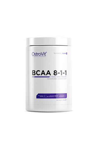 Ostrovit PHARMA BCAA 8:1:1 Powder - Aminoacizi BCAA, Lemon, 400 g
